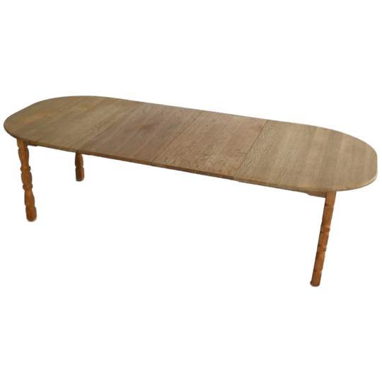 Brutalist Eettafel | Tafel | Eiken | Verlengbaar | Kjaernulf 1
