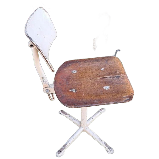 Vintage Schoolstoel, Bureaustoel 1