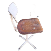 Vintage Schoolstoel, Bureaustoel