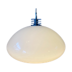 Mushroom Hanglamp - White Space Age Light Fixture thumbnail 1