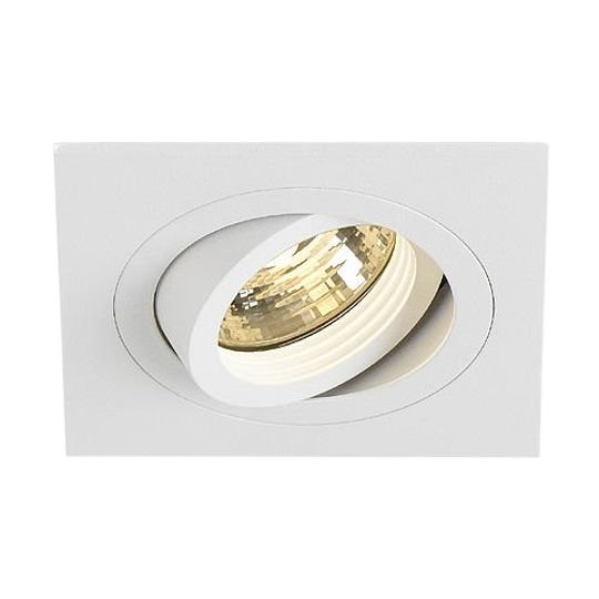 SLV By Output New Tria I Inbouwspot Matwit Gu10 (klemveren) Spot Wit 1