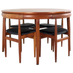 Hans Olsen Voor Frem Røjle Eettafel + Stoelen Roundette thumbnail 1