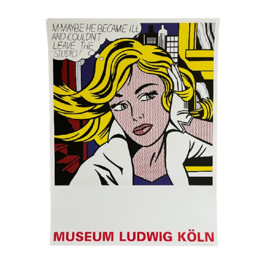 Roy Lichtenstein (1923-1997), M-maybe, 1