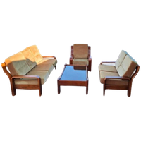 Compleet Scandinavisch 3-2-1 Bankstel + Salontafel
