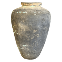 Pot Van Klei Xl | Donkergrijs