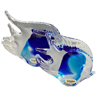 Set Vissen Kristalglas Kisslinger Tirol Blauw