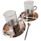 Vintage Chrome Thee/Koffieset Danish Steel House thumbnail 1