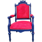 Kleurrijke Fauteuil / Armstoel thumbnail 1
