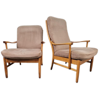 Set 2 Vintage Beuken Fauteuil Farstrup Casa Alcantara ´60