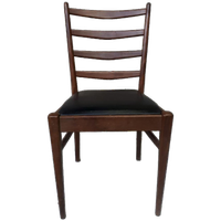 * Deense Stoel Ladderstoel Vintage Bureaustoel Pastoe Stijl
