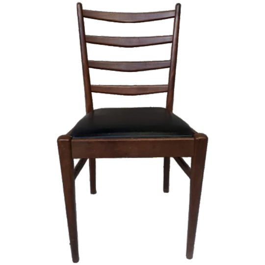 * Deense Stoel Ladderstoel Vintage Bureaustoel Pastoe Stijl 1