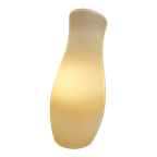 Ikea Mylonit Witte Glazen Lamp 30 Cm thumbnail 1