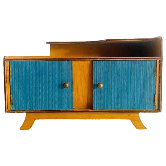 Miniatuur Meubels Mid-century Deens Design Lowboard 1960’s 1