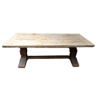 Prachtige Grote Eiken Klooster Tafel 240 Bij 100 Cm