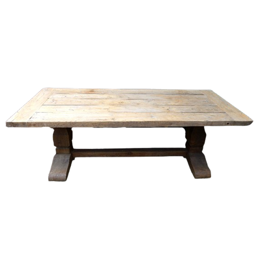 Prachtige Grote Eiken Klooster Tafel 240 Bij 100 Cm 1