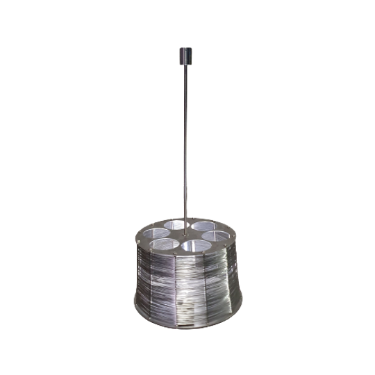Very Rare Adlumen Lamp / Pendant Inox Wired. 1
