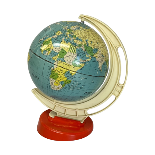 Vintage Globe Wereldbol Jaren 50/60 1