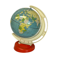 Vintage Globe Wereldbol Jaren 50/60