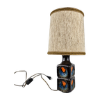 Vintage Fat Lava Tafellamp. Lampenvoet Is Bruin, Blauw En Oranje thumbnail 1