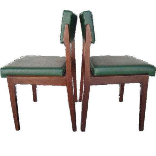2x Scandinavian Teak Chairs (set) 1