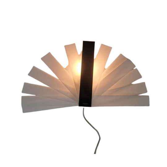Mawe Mawa Design Postmoderne Design Waaier Lamp Jaren 80. 1