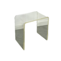Kunststof Hoge Gebogen Plexiglas Tafel