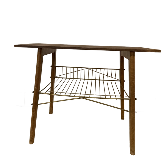 Vintage Bijzet/leestafeltje 1