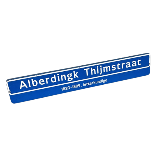 Oud Industrieel Straatnaambord 122 X 20 1