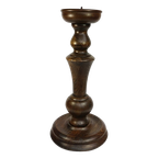 Grote Houten Kandelaar thumbnail 1