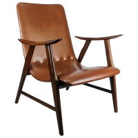 Louis Van Teeffelen Lounge Chair 1960s