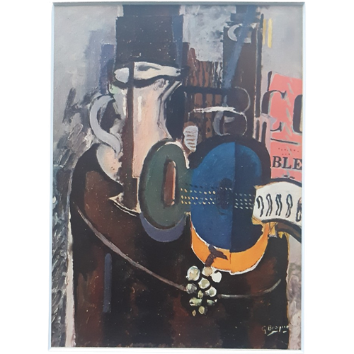 Braque | La Guitar Bleue