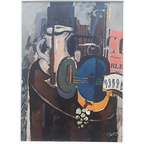 Braque | La Guitar Bleue thumbnail 1