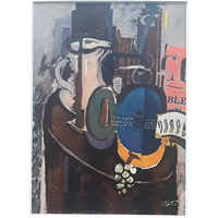 Braque | La Guitar Bleue