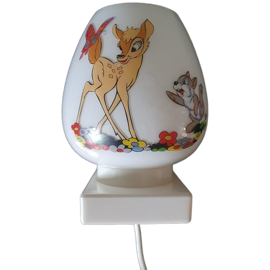 Vintage Disney Bambi Herda Kinderlamp Wandlamp 1
