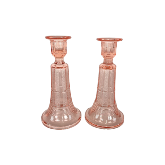 Duo Persglas Kandelaars 1