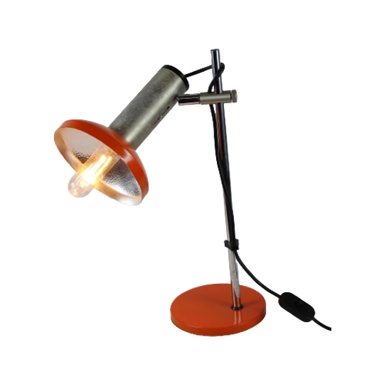 1970’s- Bright Orange Desk Lamp - Spotlight 1