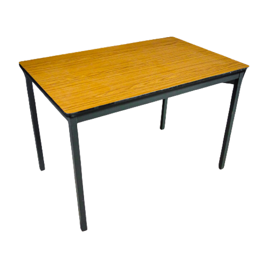 Vintage Formica Tafel – Jaren 60 – Bruin 1