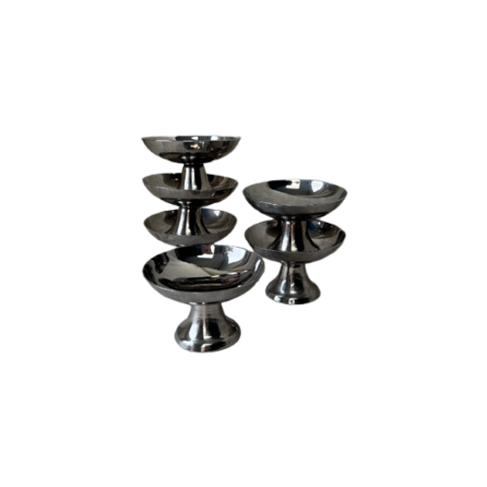 6X Guy Degrenne Rvs Coupes 1