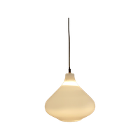 White Droplet Shaped Pendant Lamp Ikea 1980/1990