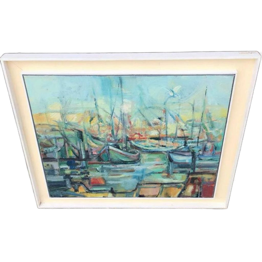 Sale Schilderij Boten 1