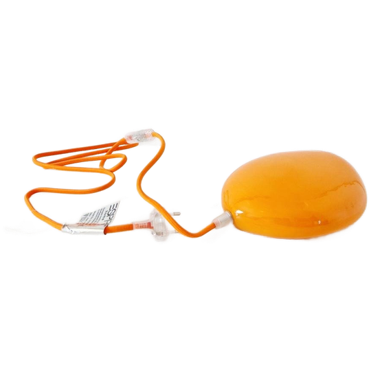 Vintage Oranje Steen Lamp Esprit Desin Lamp Retro Lamp 1