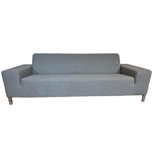 Gelderland 6511 - 3 Zits Bank - Stof - Grijs - Design 1