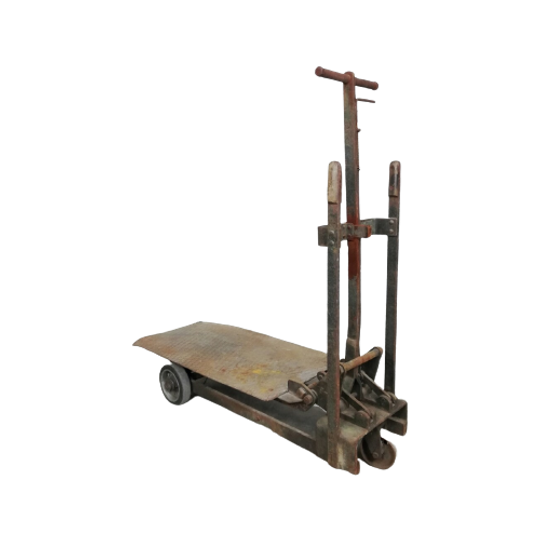 Antieke Transpallet Grundmann Kohn 1