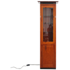 Prachtige Schuitema Art Deco Vitrinekast Met Verlichting Uit De Decoforma Serie thumbnail 1