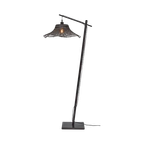 Good&mojo Vloerlamp Ibiza - Bamboe Zwart - 77x50x150cm thumbnail 1