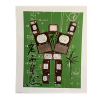 Nam June Paik (1932-2006), Evolution, Revolution, Resolution, 1989 (rousseau)