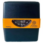 Vintage Retro Weegschaal Pooso Oranje Zwart thumbnail 1