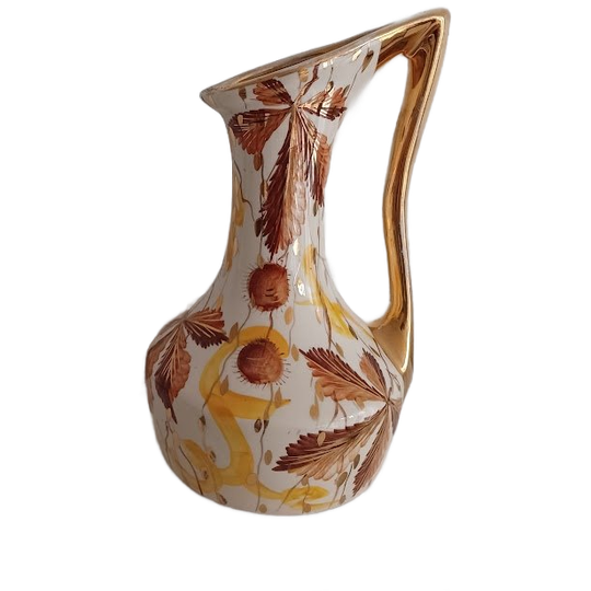 Vintage Siervaasje Van Hubert Bequet (belgië, Jaren ’50) Baroque Revival. 1