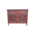Art Deco Kastje Eiken Commode Wastafelkastje thumbnail 1