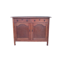 Art Deco Kastje Eiken Commode Wastafelkastje